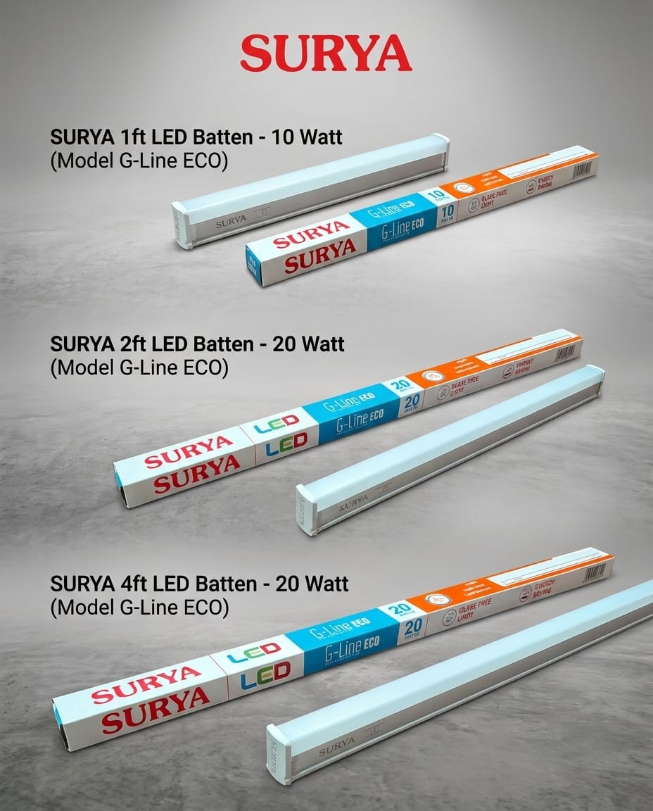 Surya LED Batten β G-Line ECO